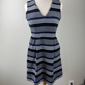 Madewell M striped dress